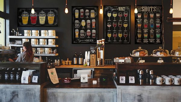 постеры в кафе