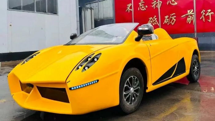 В Китае выпущен электрический спорткар без названия за $4800 (фото)