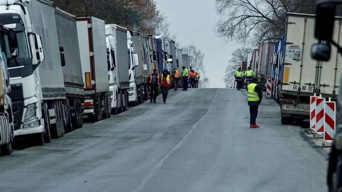 В очереди меньше тысячи грузовиков. В ГПСУ рассказали о ситуации на границе с Польшей
