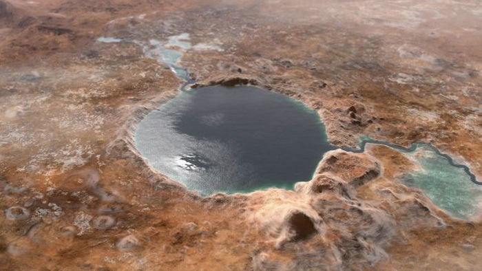 На Марсе обнаружили остатки озера, где когда-то могла быть жизнь (фото)