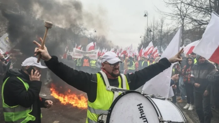 Протесты фермеров в Варшаве: произошли столкновения, есть задержанные и пострадавшие