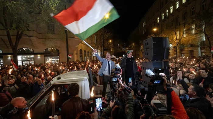 В Будапеште прошли масштабные протесты против правительства Орбана