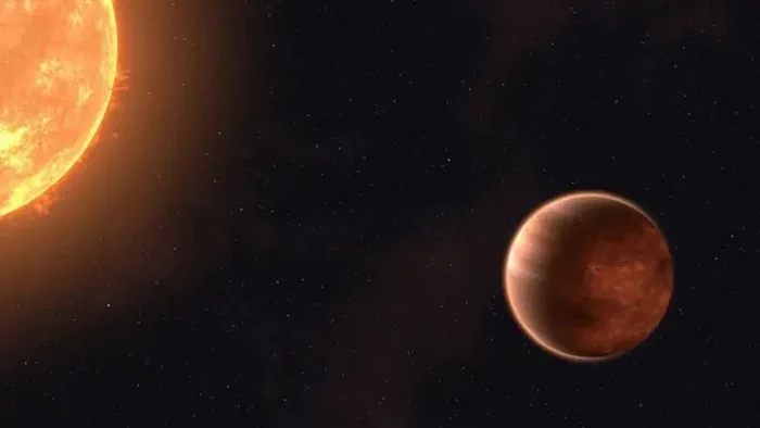 Телескоп Джеймса Уэбба спрогнозировал облака из расплавленных камней на «горячем Юпитере»