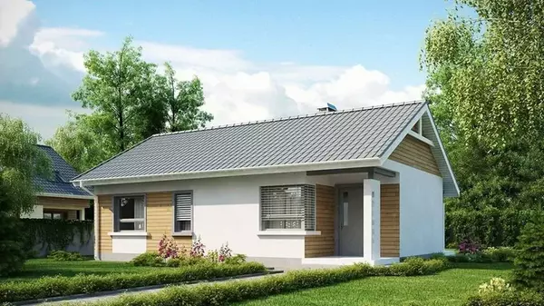 проект одноэтажного дома из газобетона