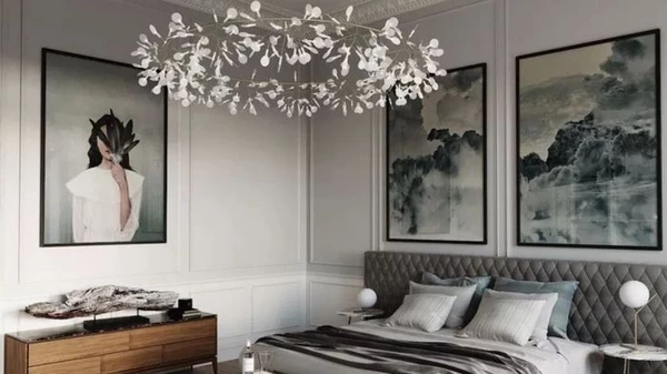 Як вибрати люстру в спальню, яка впишеться в інтер'єр