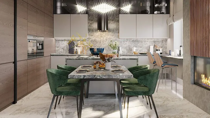 4 оригинальных тренда в дизайне кухни