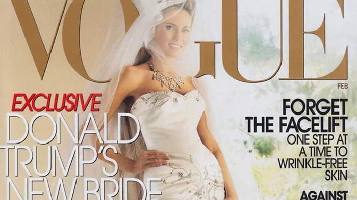 Свадебное платье Мелании Трамп появилось на eBay