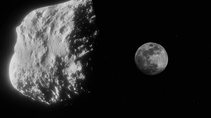Ученые раскрыли происхождение огромного астероида-убийцы, который может столкнуться с Луной