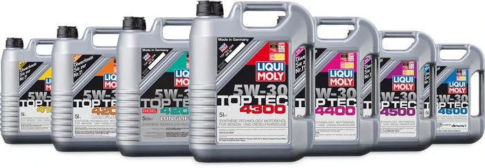 Моторные масла LIQUI MOLY Top Tec