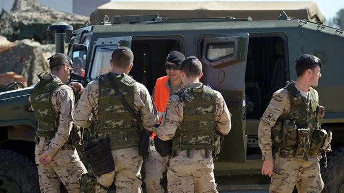 Французско-британские войска готовятся к городским боям