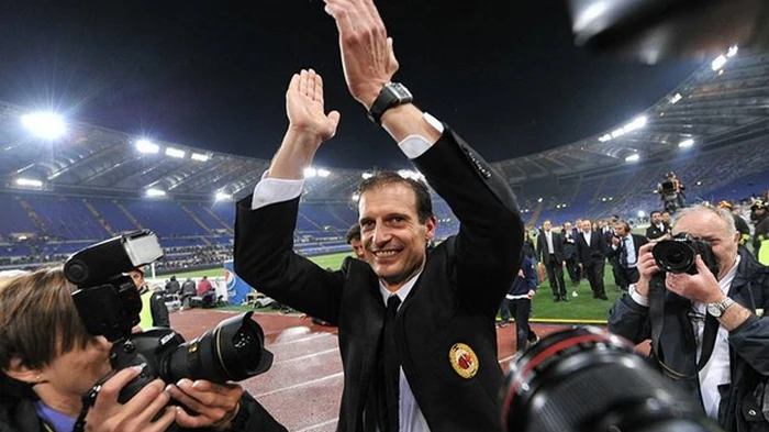 Приход Массимилиано Аллегри в Милан предусматривает три года работы