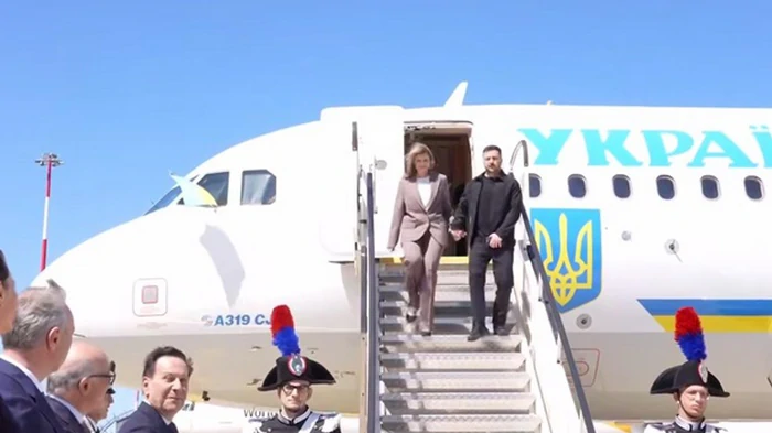 Зеленский прибыл с визитом в Италию