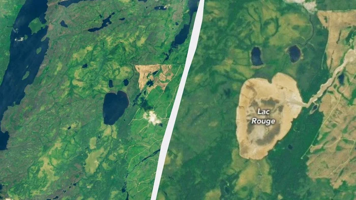 В Канаде за ночь исчезло озеро: вода ушла, словно открыли пробку