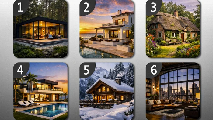 В каком доме вы бы хотели жить: психологический тест личности с точностью 99%