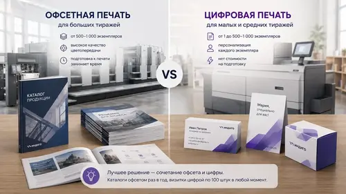 LSI-семантика в технологиях: офсет против цифры