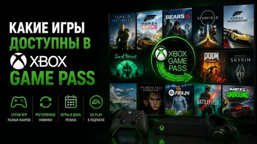 Какие игры доступны в Xbox Game Pass