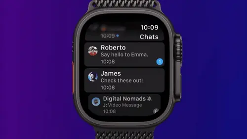 На Apple Watch выпустили обновлённое приложение Telegram