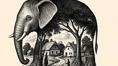 То, что увидели первым на рисунке, расскажет, кто вы — экстраверт, интроверт или амбиверт