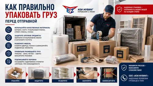 Как правильно упаковать груз перед отправкой