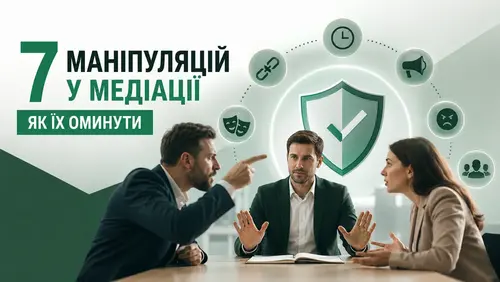 Сім маніпуляцій у медіації: Олег Горецький про те, як їх оминути