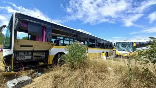 В Чехии столкнулись два автобуса: почти 50 пострадавших, среди них две...