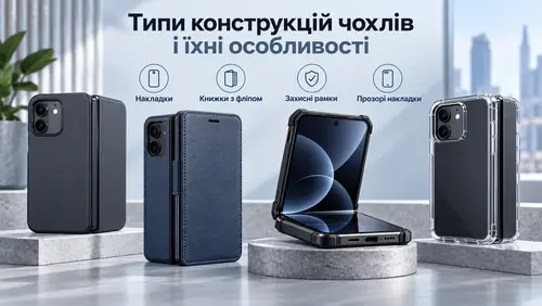 Типи конструкцій чохлів для iPhone Duo