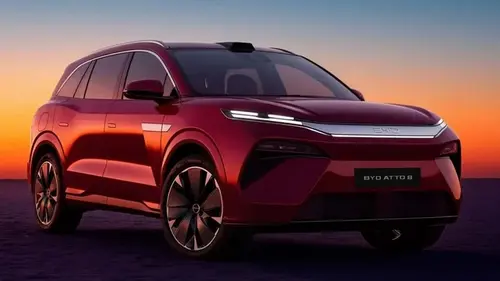 Зарядка за 9 минут и запас хода более 600 км: BYD показала новый Atto 8