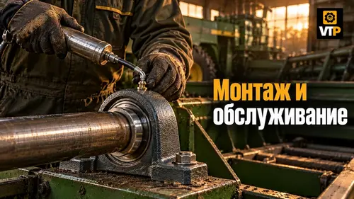 обслуживание корпусных подшипников